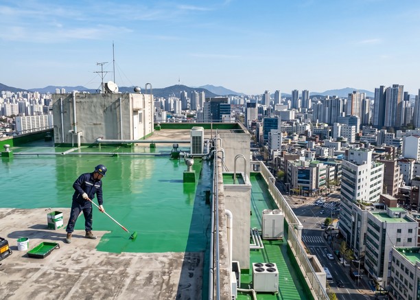 포항 옥상방수 전문 시공 | 누수·크랙 해결